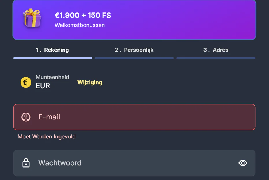 jackpoty casino registratie